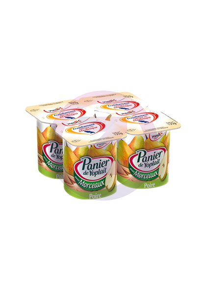 Yaourt Panier Poire 6x125G
