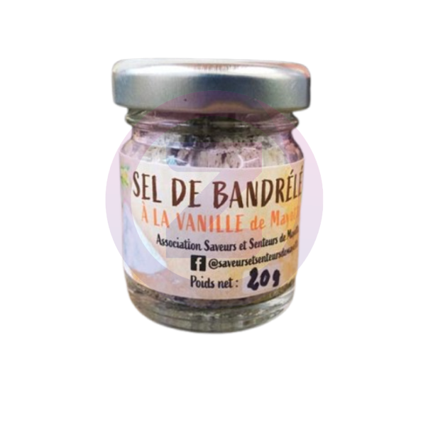 Sel de Bandrele Vanille de Mayotte Bocal 20g