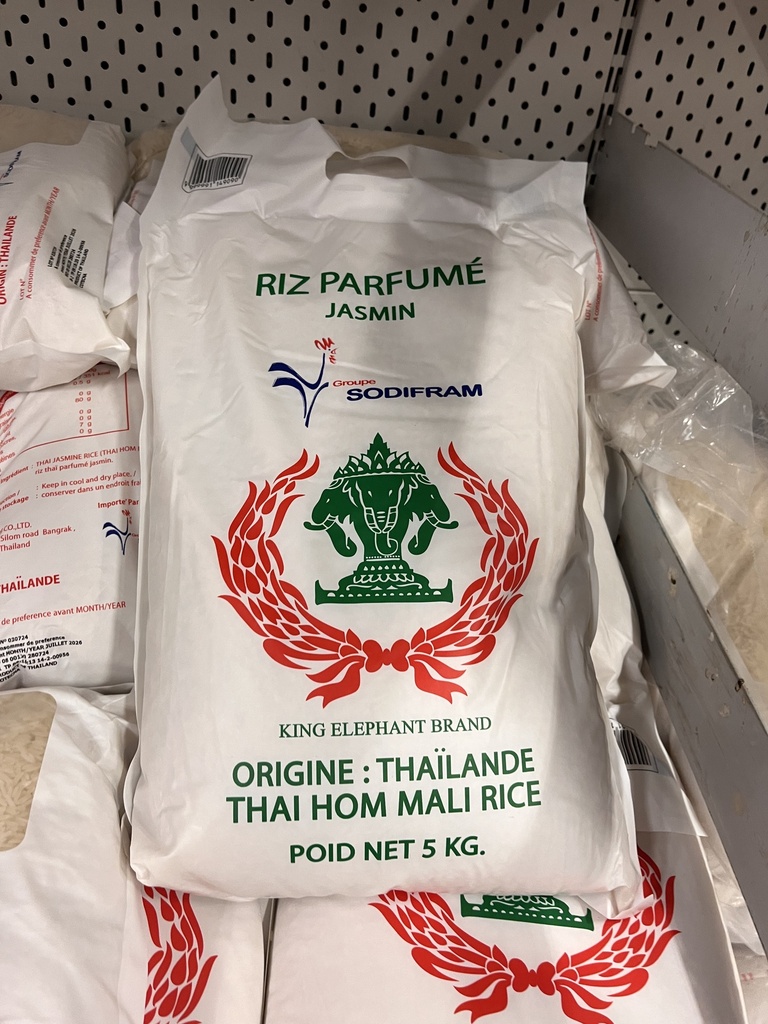 Riz Jas/Parf 5Kg THAILANDE