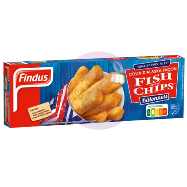 Batonnets FISH & CHIPS 364G 