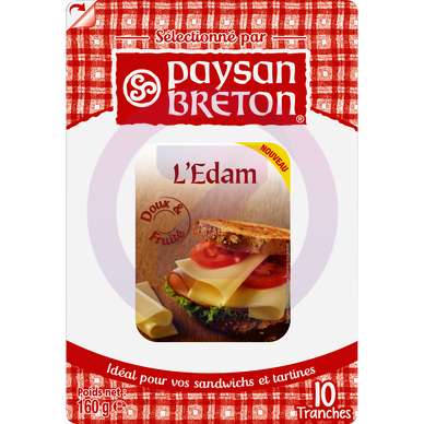 Tranche L'Edam "PB" 160G 