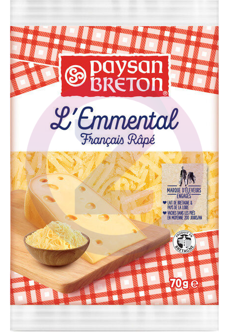L'Emmental râpé 70 G