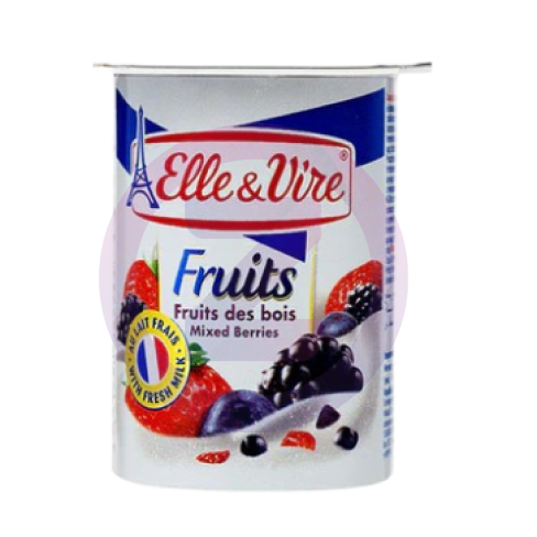 Yaourt Fruits des Bois "Elle & Vire" 4x125G