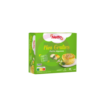 Mini gratin légume X4  480G