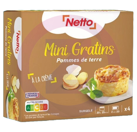 Mini gratins dauphinois 480G