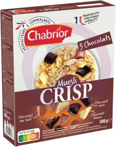 Muelsi 3 choco 500G chabrior