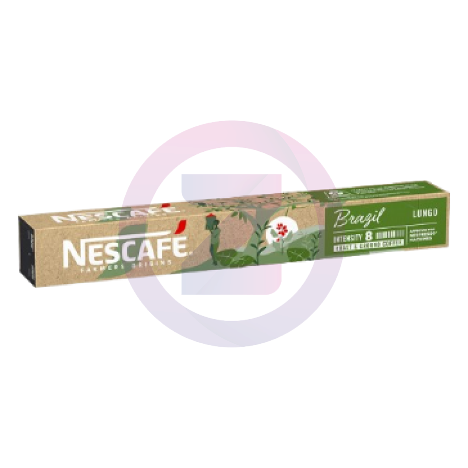 Capsules brazil x10 compatible nespresso nescafe 