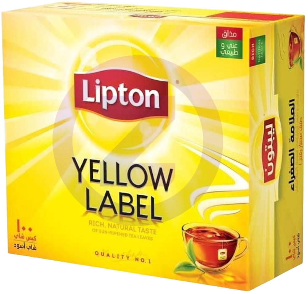 The yellow 100S lipton