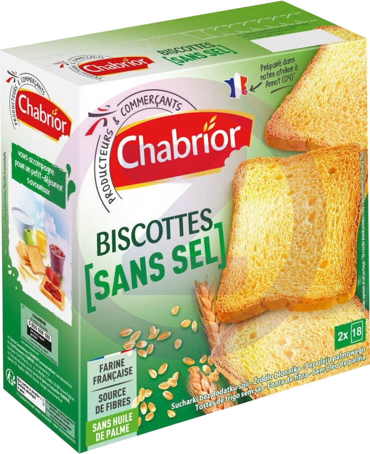 Biscotte sans sel 300G Chabriot